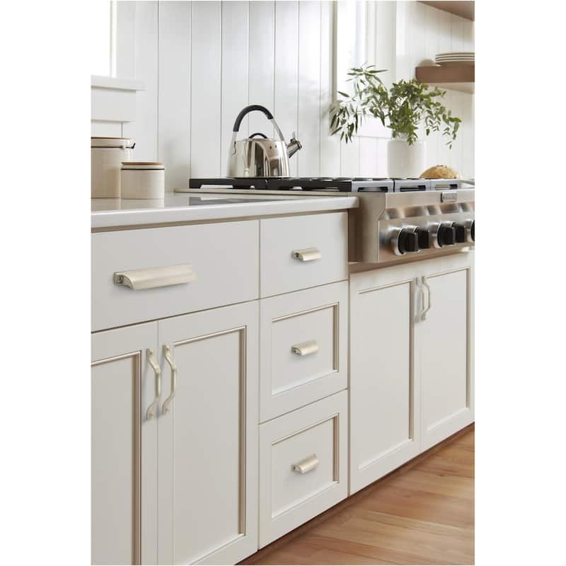 Amerock BP452396 Jolene 3-3/4" Center to Center Cup Cabinet Pull