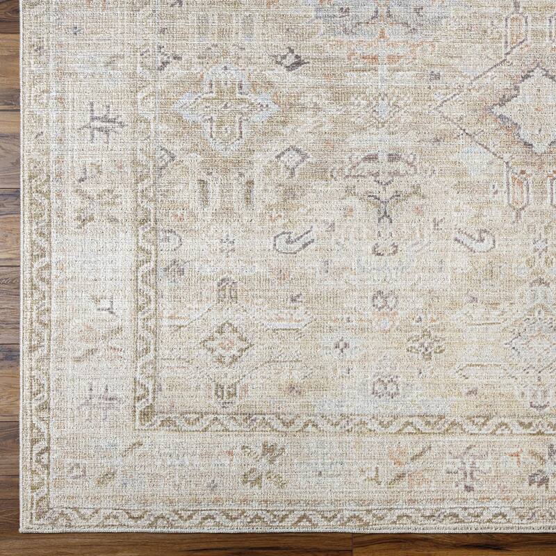 Livabliss Marlene Transitional Medallion Area Rug