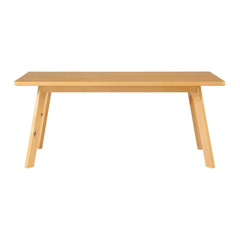 Shelburne 73" Dining Table with Two Benches, Set of 3