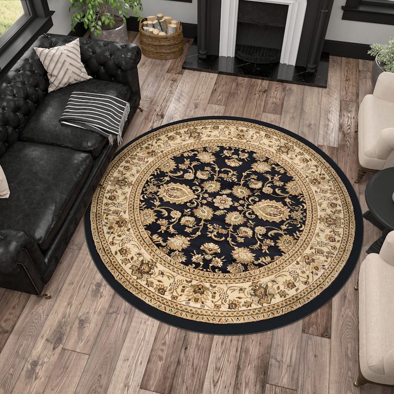 Soho Traditional Floral Oriental Indoor Area Rug