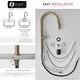 preview thumbnail 65 of 71, Single Handle Pull-Down Sprayer Kitchen Faucet K-141 - Height: 17.25" Spout H: 9" Spout R: 9"