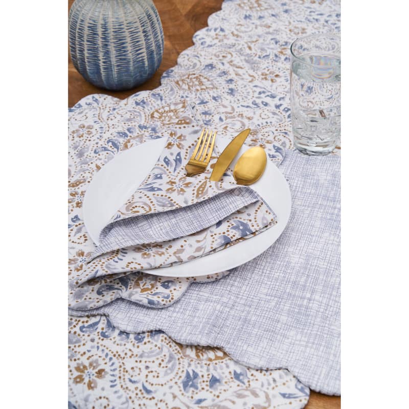 Selma Round Placemats Set of 6, 17"