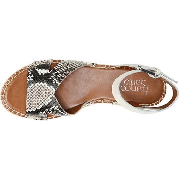 franco sarto snakeskin flats