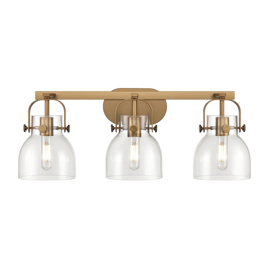 Innovations Lighting 423-3W-10-27 Pilaster II Bell Vanity Pilaster II