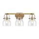 Option Brushed Brass / Clear