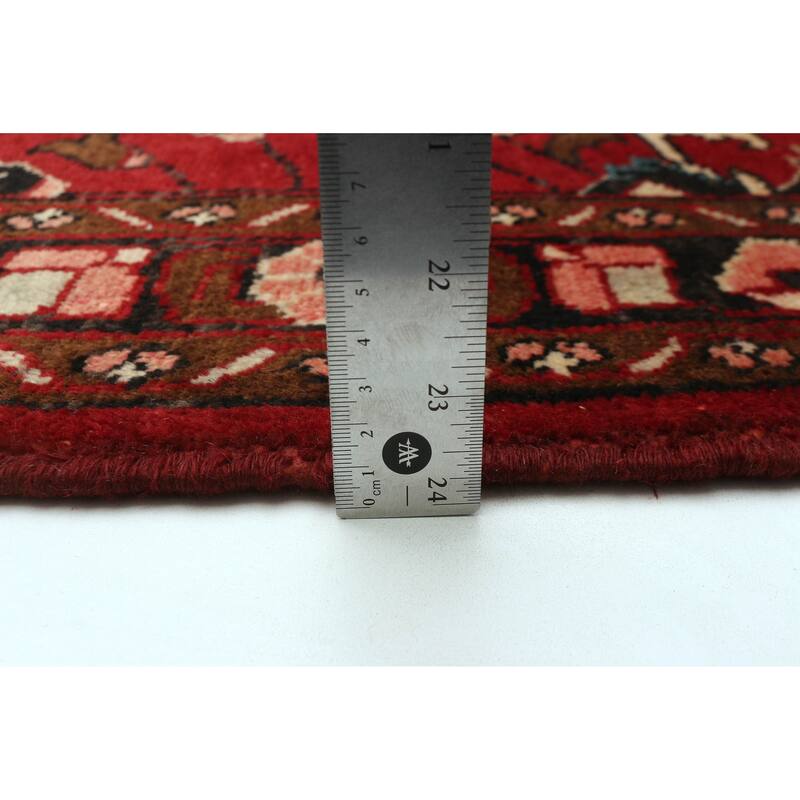 ECARPETGALLERY Hand-knotted Anadol Red Wool Rug - 3'7 x 5'0