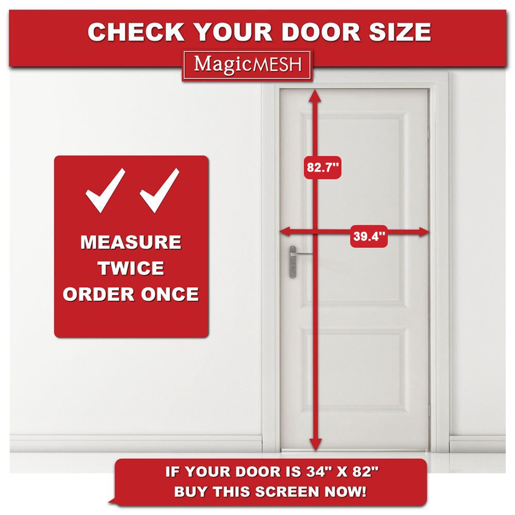 Shop Magnetic Mosquito Screen Door Heavy Duty Mesh Hands Free Magnetic Magic Closer Size Overstock 18573097