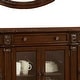 preview thumbnail 5 of 5, Furniture of America Kova Traditional Cherry Solid Wood 6-shelf Server