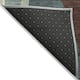 Machine Washable Indoor/ Outdoor Abstract Contemporary Chantille Rug