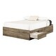 preview thumbnail 7 of 13, South Shore Arlen Mates Bed with 3 Drawers
