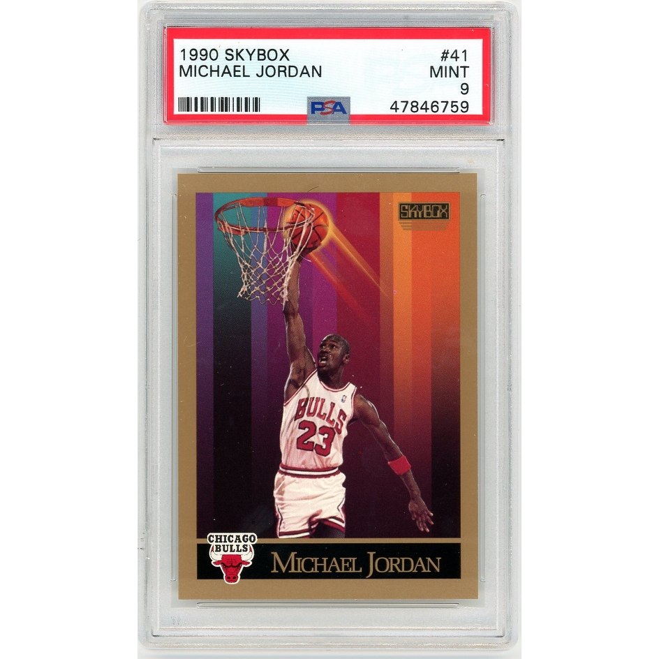 Michael Jordan 1991 Skybox Basketball Card #39 Graded PSA 10