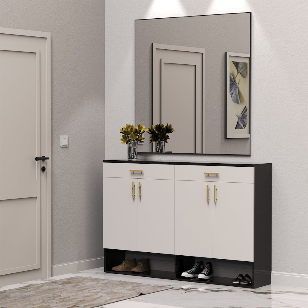 36X36" Oversized Modern Rectangle Bathroom Mirror