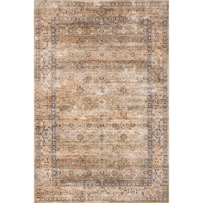Myrtle Vintage Machine Washable Area Rug