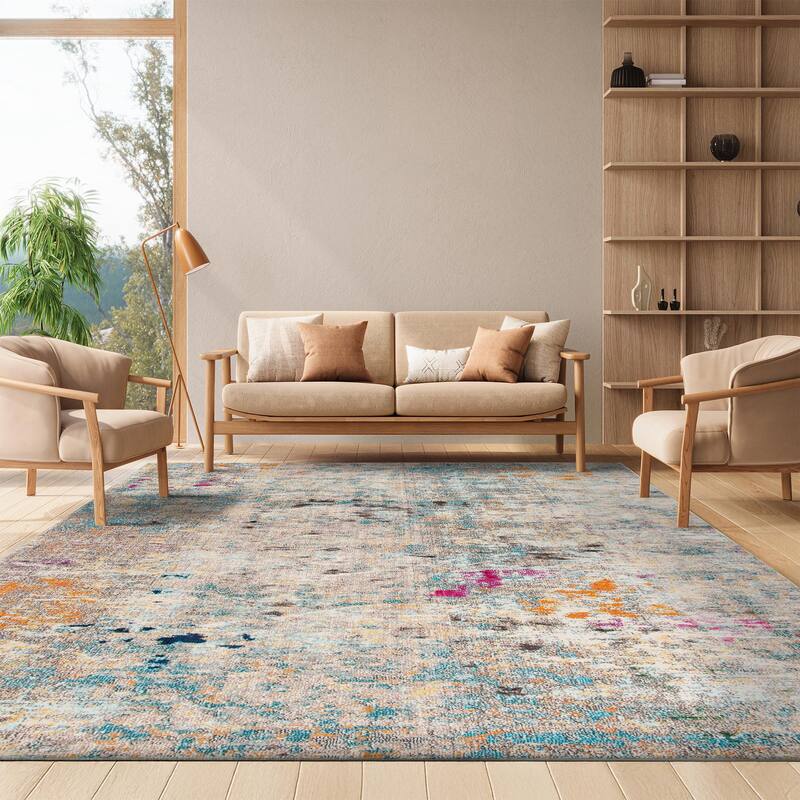 SAFAVIEH Madison Cherie Modern Abstract Watercolor Rug - On Sale ...