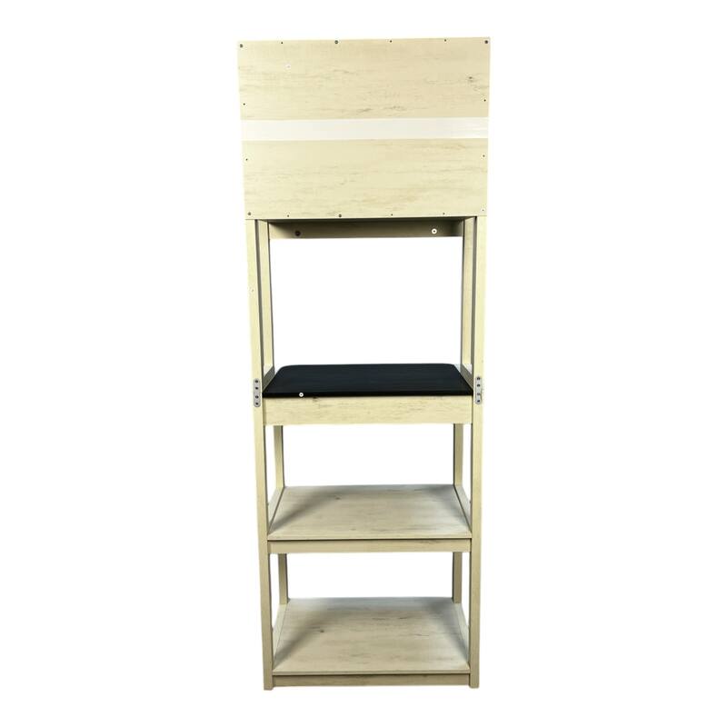 23.62" 5-Tier Bakers Rack for Kitchen with Storage, Coffee Bar, Kitchen Shelves, Microwave Stand