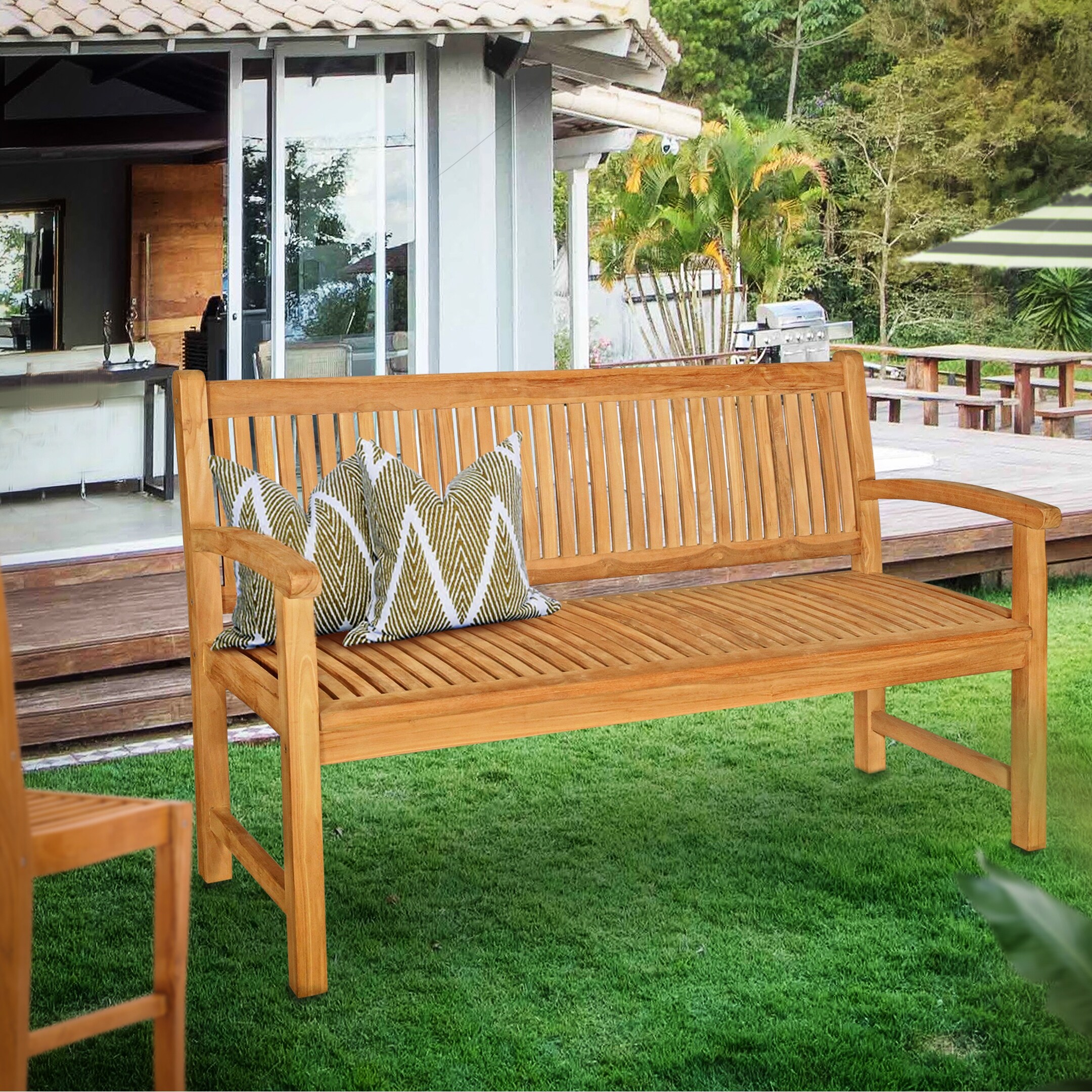 Seven seas teak bench hotsell