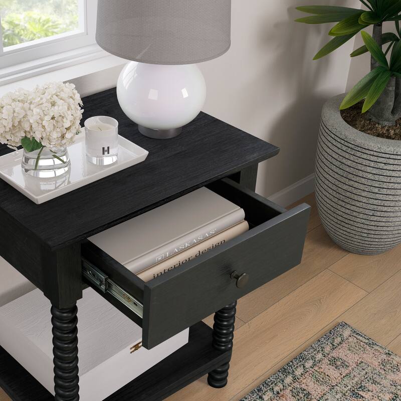 NPD Furniture Azella 1 Drawer Nightstand