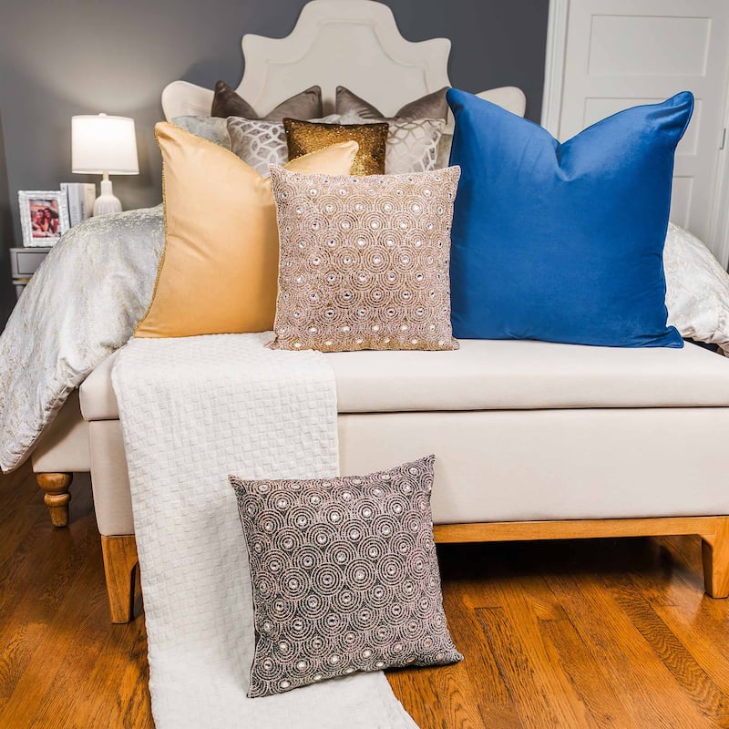 Sparkles Home Monte Carlo Rhinestone Pillow