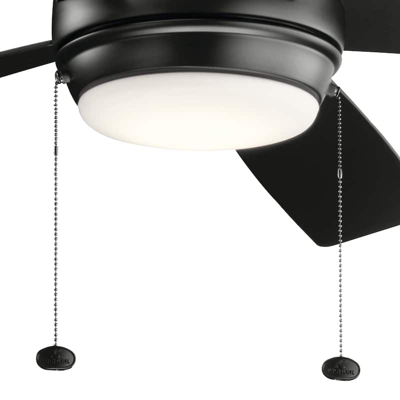 Kichler Lighting Starkk 60-inch LED Ceiling Fan Satin Black