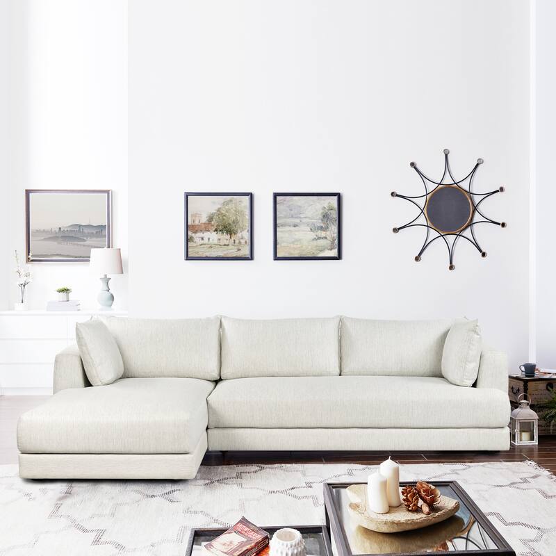 Poly & Bark Marcel 122" Sectional Sofa with 80" Chaise