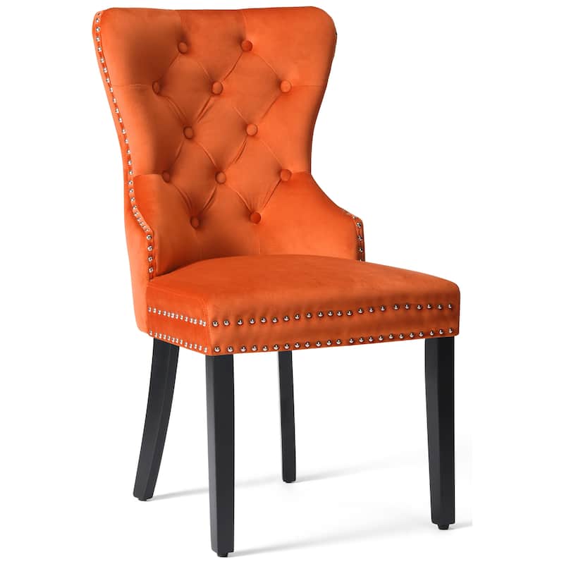 Highland Tufted Velvet Side Chair (Set of 6)