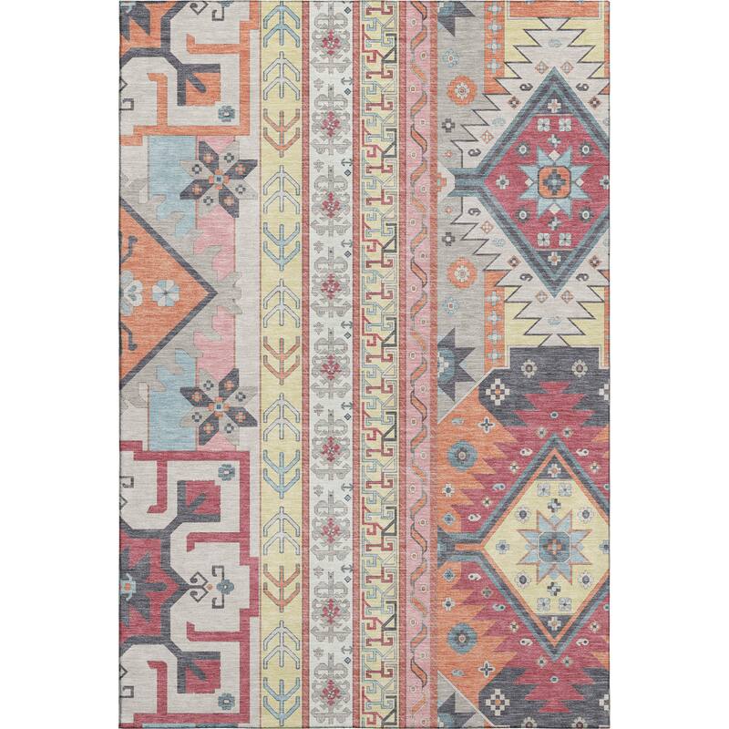 Premium Washable Super Soft Boho Global Aniston Mayfield Rug