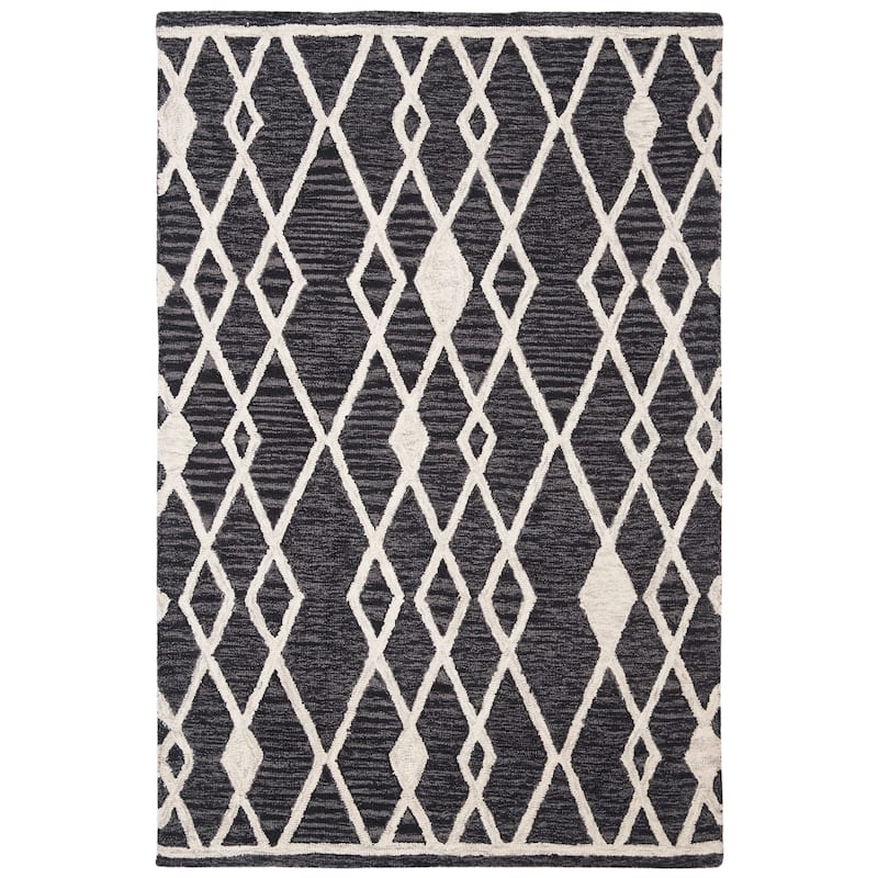 SAFAVIEH Handmade Blossom Ambroisine Modern Floral Wool Rug