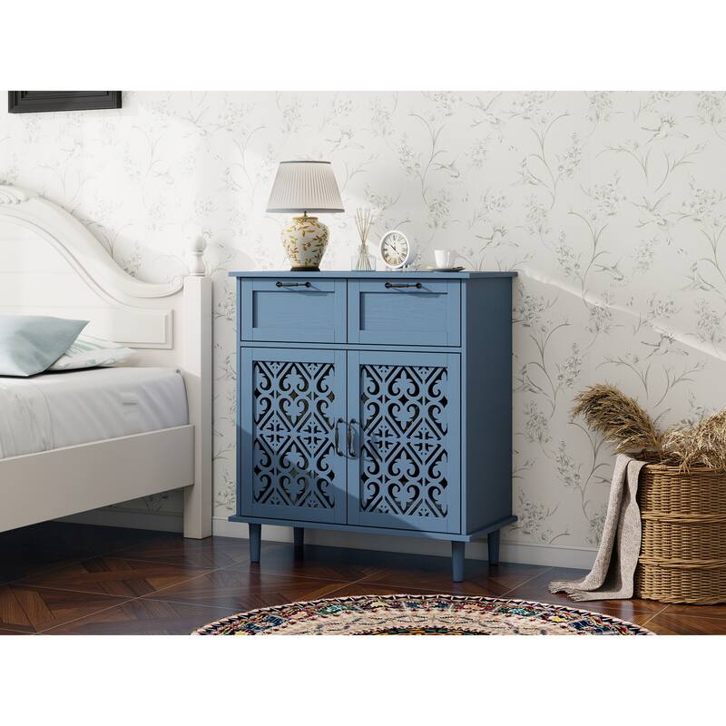 2 Door 2 Drawer Cabinet