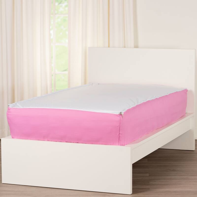 Siscovers Pink Peony Bunkie Deluxe Zipper Bedding Set