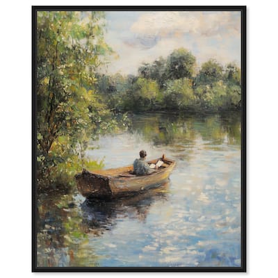 Lost in Thought Canvas by Art Remedy