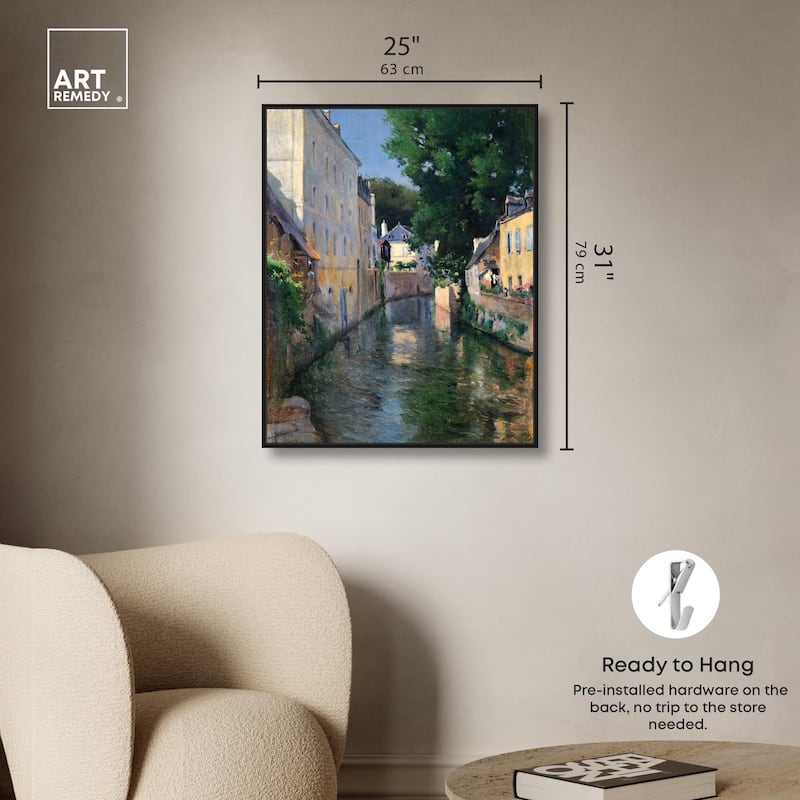 The River Isole Canvas by Art Remedy