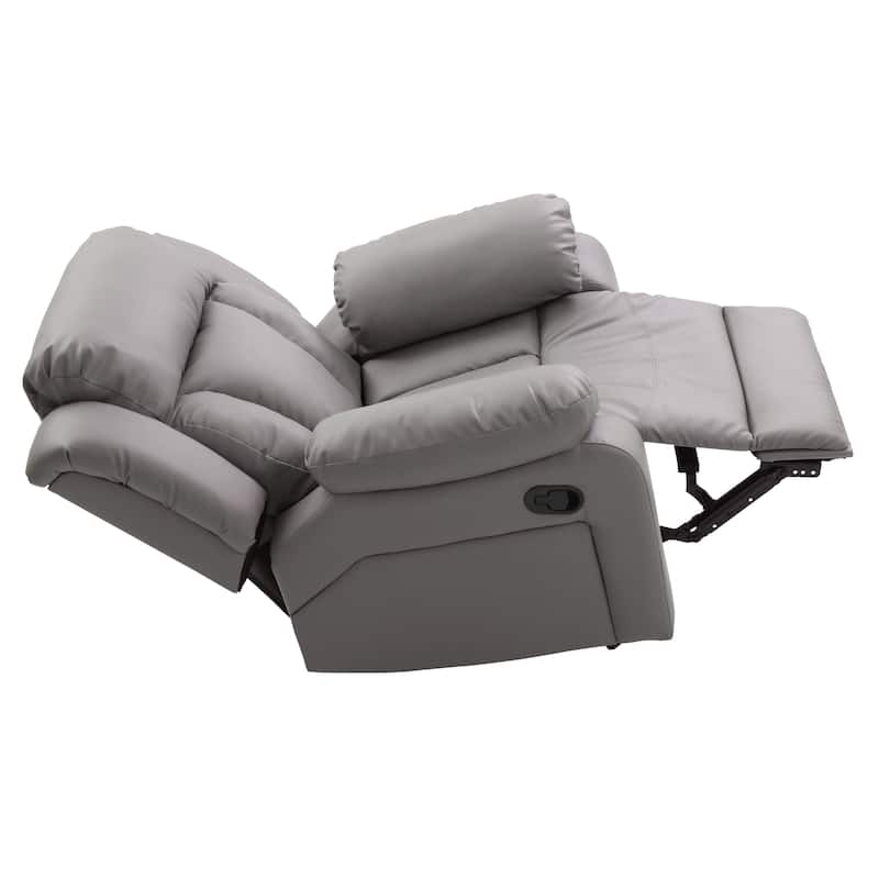 Copper Grove Sorgenfri Faux Leather Rocker Recliner Chair