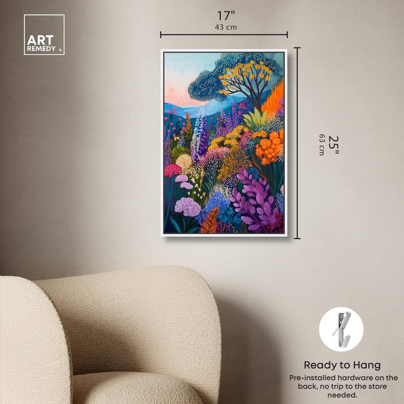 Solara's Bloom Canvas by Art Remedy