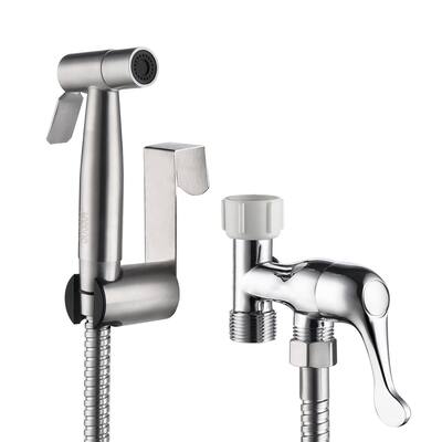 Stainless Steel Handheld Bidet Sprayer for Toilet - N/A