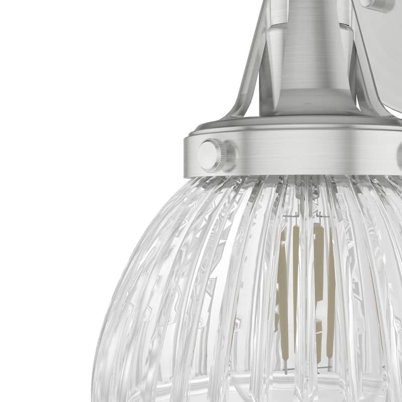 Hunter Cypress Grove 1-Light Wall Sconce - Hallway, Bathroom, Bedroom - Industrial, Transitional, Contemporary - Damp Rated!