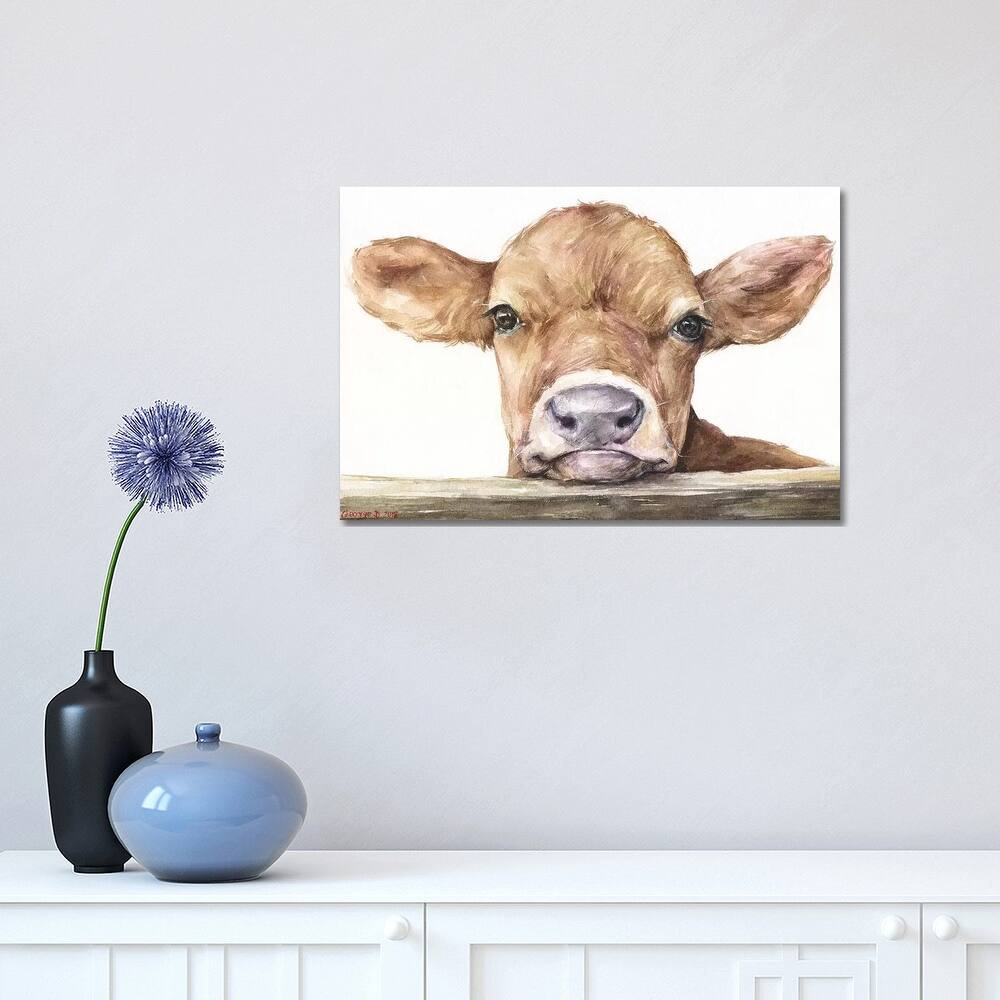 iCanvas "Calf" by George Dyachenko Canvas Print