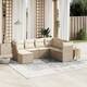 Option Beige and cream 7 Piece Set