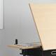 Drawing drafting table desk with 2 drawers, Art Craft Desk Height ...