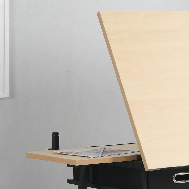 adjustable drawing drafting table desk