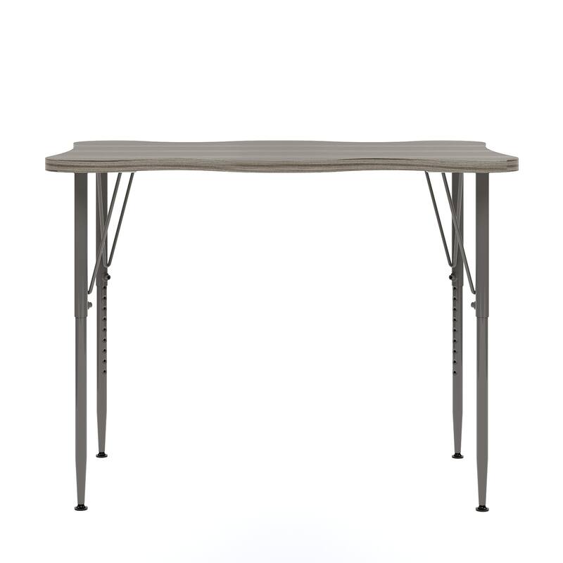 Tot Mate 40" W x 30" D My Place Rectangular Table, Adjustable Height 21" to 30", Ready-To-Assemble
