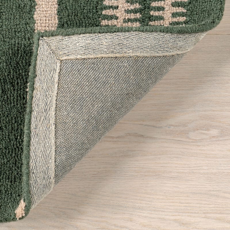 Kari Striped Wool Area Rug
