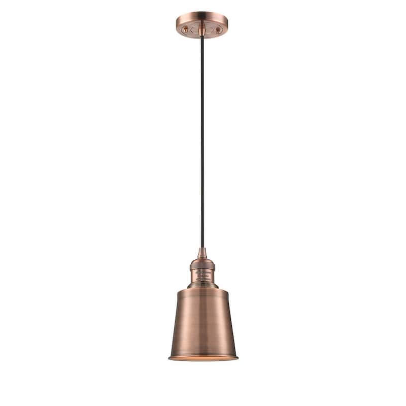 Innovations Lighting Addison 5" Wide Mini Pendant - Cord Suspension