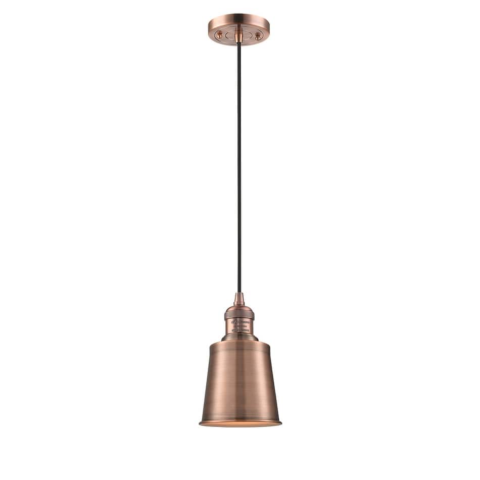 Innovations Lighting Addison 5" Wide Mini Pendant - Cord Suspension