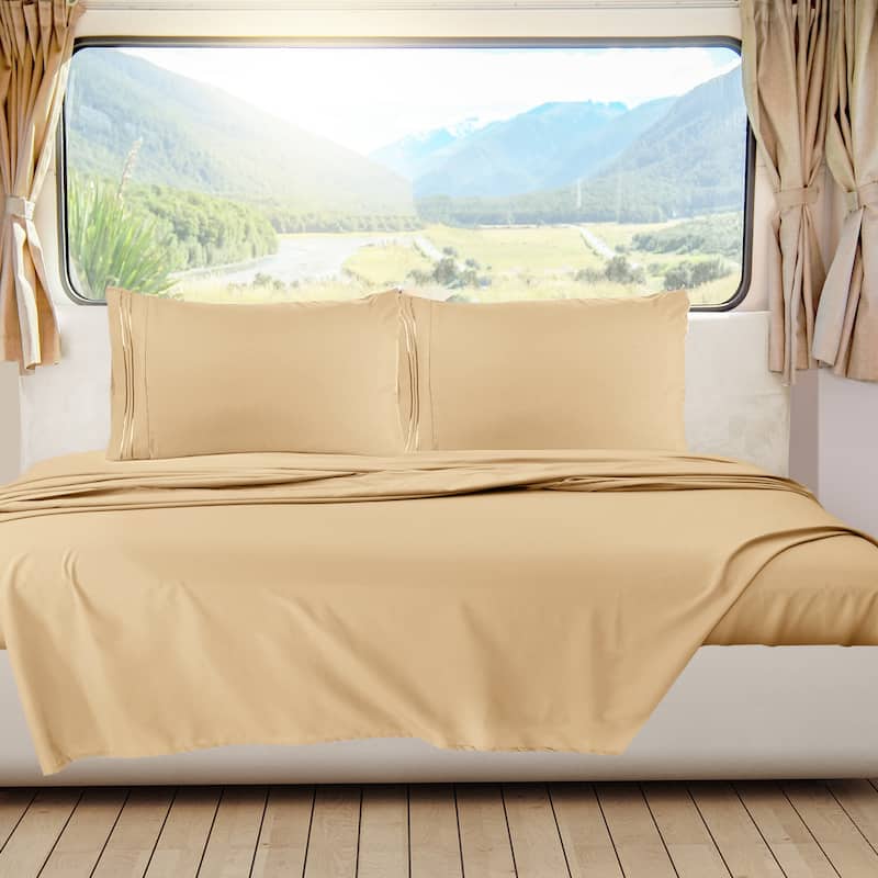 Empyrean Hotel Luxury 6 Piece Sheet Set - Super Soft Bedding Sheets & Pillowcases