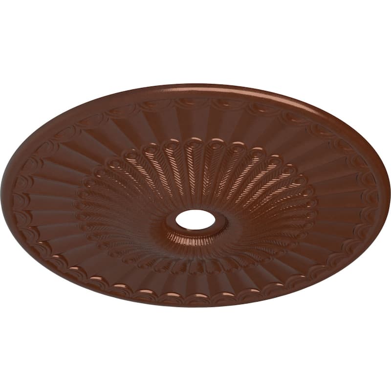 36 5/8"OD x 3 5/8"ID x 2 3/8"P Galveston Ceiling Medallion