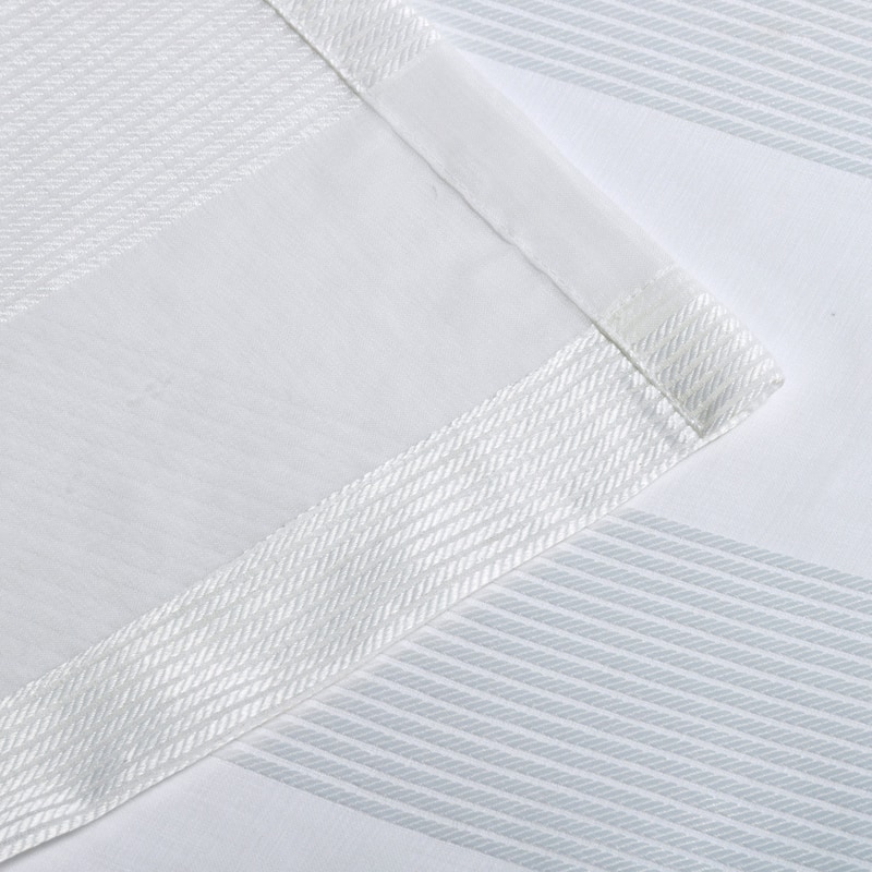 Superior Alzane Rope Sheer Grommet Curtain Panel - (Set of 2)