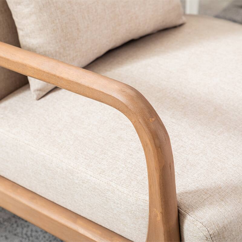 Aston Modern Solid wood Accent Chair