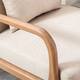 Aston Modern Solid wood Accent Chair