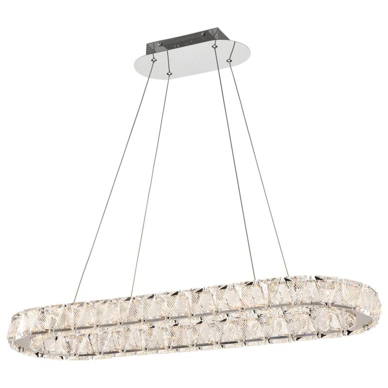 Nuvo Lighting 62/2443 Asher 36" Wide Suspension Linear LED Pendant