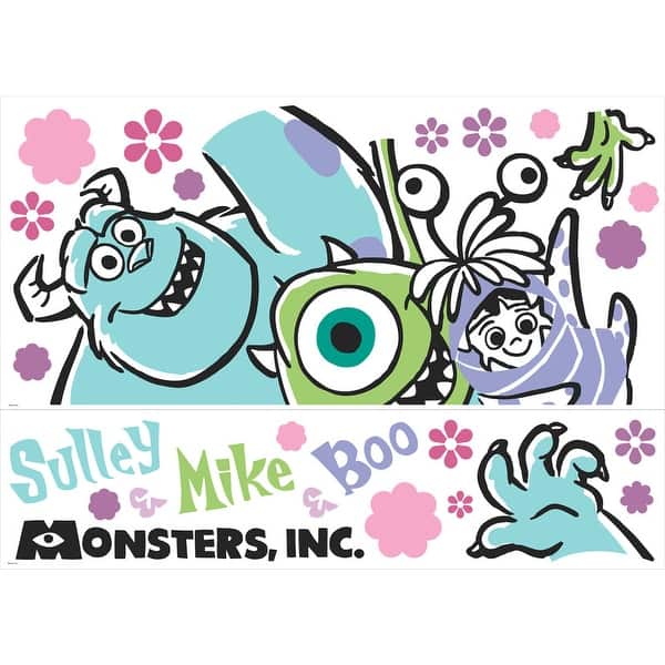 Monsters Inc. Peel And Stick Giant Wall Decals by RoomMates - Bed Bath &  Beyond - 37606297